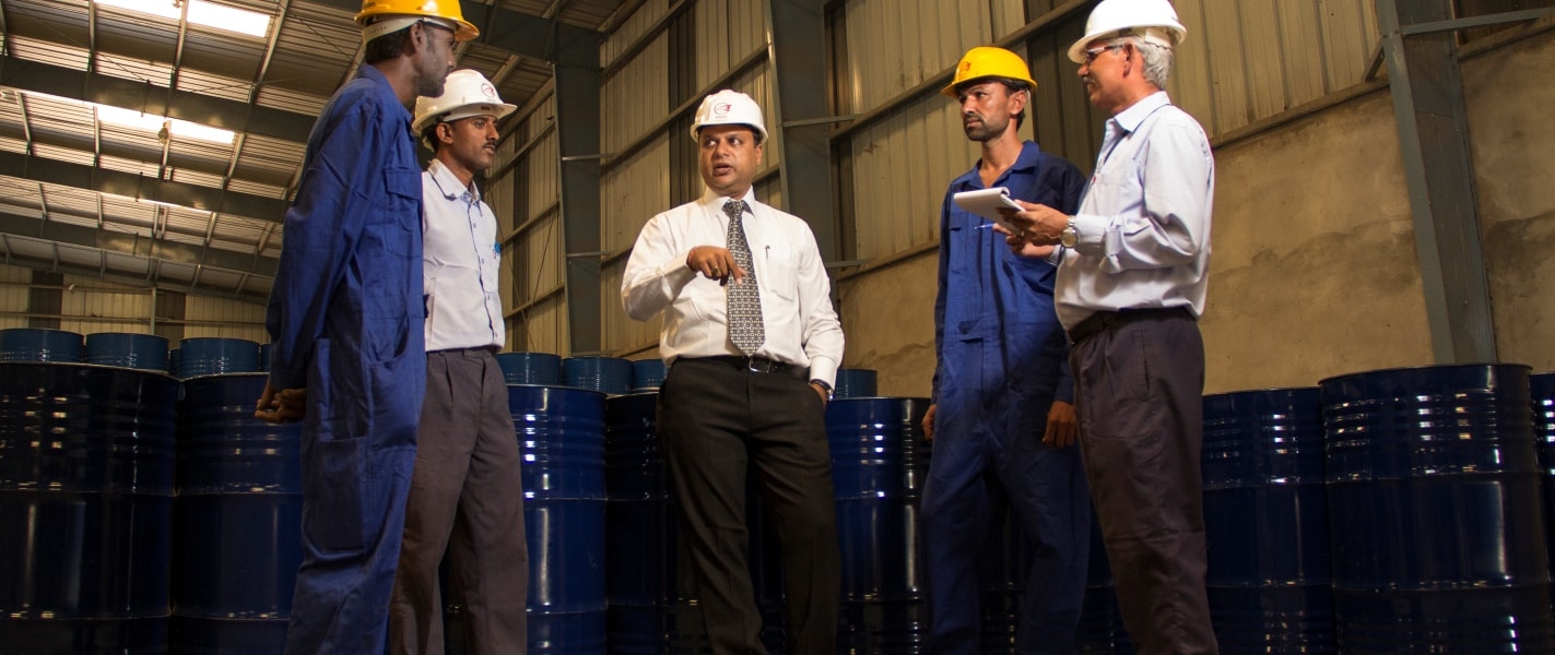 Automated drum filling facility at Kandla